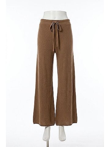 Elan Drawstring Wide Leg Pants in Caramel (view 1)