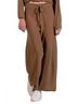 Elan Solid Brown Drawstring Wide Leg Pants in Caramel Size XL - photo 5