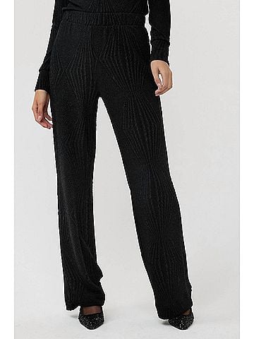 ESQUALO Pant in Black (view 2)