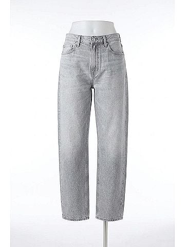 Pistola Wes High Rise Barrel Jeans in Engima (view 1)