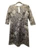 Mango Floral Multi Color Black Gray Cocktail Dress Size XS - photo 2