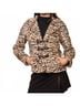 Hutch Animal Print Brown Tiffy Coat in Leopard Size L - photo 2