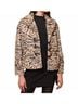 Hutch Animal Print Brown Tiffy Coat in Leopard Size M - photo 3