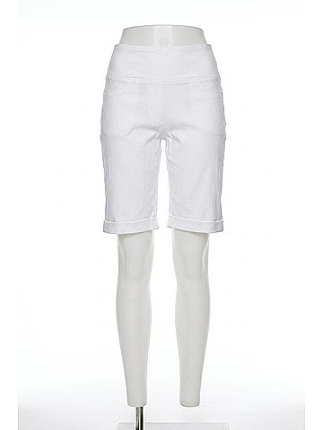 Frank Lyman Design Women's Waverly Bermuda Shorts in White (view 1)