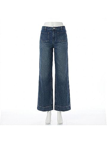 L'Agence Nolan Patch Pocket Jeans in Dayton (view 1)