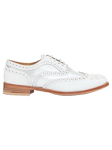 Church's Church's Burwood matte silver wingtip brogues (view 1)