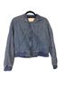 Anthropologie Solid Color Block Blue Jacket Size M - photo 1