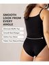Shapermint Solid Multi Color Black Brown White Purple Blue Pink Bodysuit Size 4 - photo 3