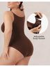Shapermint Solid Multi Color Black Brown White Purple Blue Pink Bodysuit Size 4 - photo 5