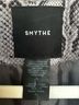 Smythe 100% Polyester Animal Print Gray White Blazer Size 4 - photo 4