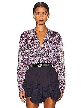Étoile Isabel Marant Mexika Long Sleeve Button-Down Shirt (view 1)