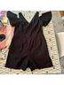 Elevenses 100% Cotton Black Romper Size 4 - photo 5