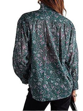 Étoile Isabel Marant Pamias Long Sleeve Blouse (view 2)