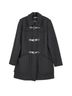Lauren by Ralph Lauren 35% Polyester 52% Wool 5% Acrylic 2% Other 100% Polyester Black Wool Coat Size 4 - photo 1