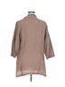 Connie Roberson 100% Silk Stripes Brown Silk Blazer Size XL - photo 2
