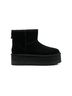 Ugg 100% Suede Black Ankle Boots Size 7 - photo 3
