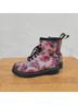 Dr. Martens Floral Pink Blue Boots Size 7 - photo 6