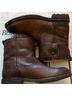 FRYE 100% Leather Brown Ankle Boots Size 7 1/2 - photo 11