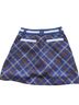 Nike Plaid Blue White Skort Size 2X - photo 2