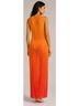 Caroline Constas Ombre Color Block Orange Red Swimsuit Cover Up Size M - photo 3