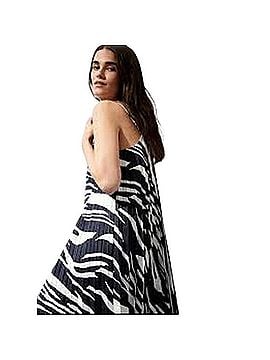 Banana Republic Strappy V Neck Pleated Midi Dress Casual Dress (view 1)