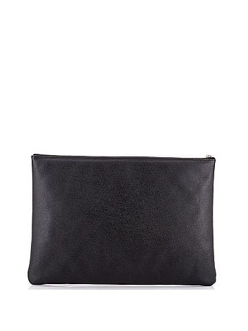 Chanel Deauville Pouch Studded Caviar Large (view 2)