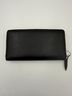 Gucci 100% Leather Solid Black Zip Black Front Logo Embossed Wallet One size - photo 3