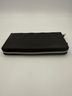 Gucci 100% Leather Solid Black Zip Black Front Logo Embossed Wallet One size - photo 5