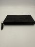Gucci 100% Leather Solid Black Zip Black Front Logo Embossed Wallet One size - photo 6