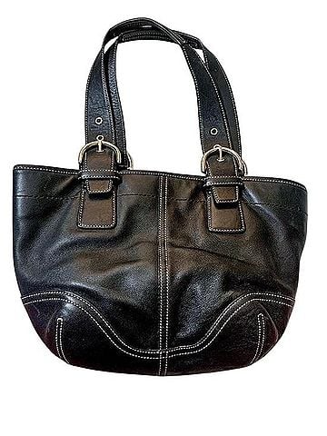 Coach Soho Leather Belt (view 2)
