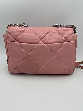 Chanel 19 Medium Pink Women's Handbag (view 2)