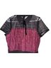 Elle Black Burgundy Cocktail Dress Size 12 - photo 1