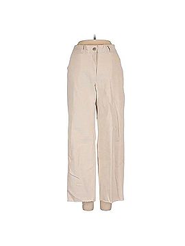OAK + FORT White Cords Pants Casual Pants (view 1)