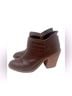 Loeffler Randall 100% Leather Brown Ankle Boots Size 10 1/2 - photo 3