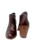 Loeffler Randall 100% Leather Brown Ankle Boots Size 10 1/2 - photo 1