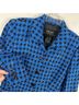 Escada Blue Black Blazer Size M - photo 4