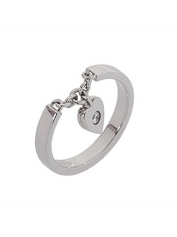 Cartier CARTIER Mon Amour Ring #49 B4041548 Women's 18K White Gold WG - A Rank Used Ginzo (view 1)