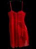 BCBGMAXAZRIA Runway Solid Red Cocktail Dress Size 12 - photo 6