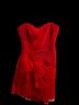 BCBGMAXAZRIA Runway Solid Red Cocktail Dress Size 12 - photo 5