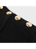 Mango Stripes Black Ivory Pullover Sweater Size L - photo 8