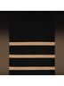 Mango Stripes Black Ivory Pullover Sweater Size L - photo 6