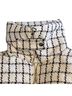 Jason Wu 100% Polyester 100% Polyester 100% Polyester Checkered-gingham White Black Coat Size M - photo 6