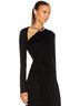 Helmut Lang 100% Viscose Black Long Sleeve Blouse Size L - photo 1