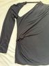 Helmut Lang 100% Viscose Black Long Sleeve Blouse Size L - photo 8