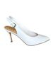 BLEECKER & BOND 100% Leather White Heels Size 6 1/2 - photo 1