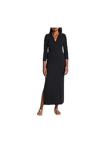 Lilly Pulitzer 3/4 sleeve Ollie Maxi Polo Cocktail Dress (view 1)