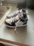 Nike Black White Green Sneakers Size 12 - photo 8