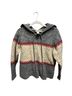 Eddie Bauer 100% Lambswool Gray Red Tan Pullover Hoodie Size S - photo 1