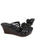 Ugg Australia 100% Leather Black Sandals Size 7 1/2 - photo 1