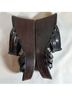 Ugg Australia 100% Leather Black Sandals Size 7 1/2 - photo 5